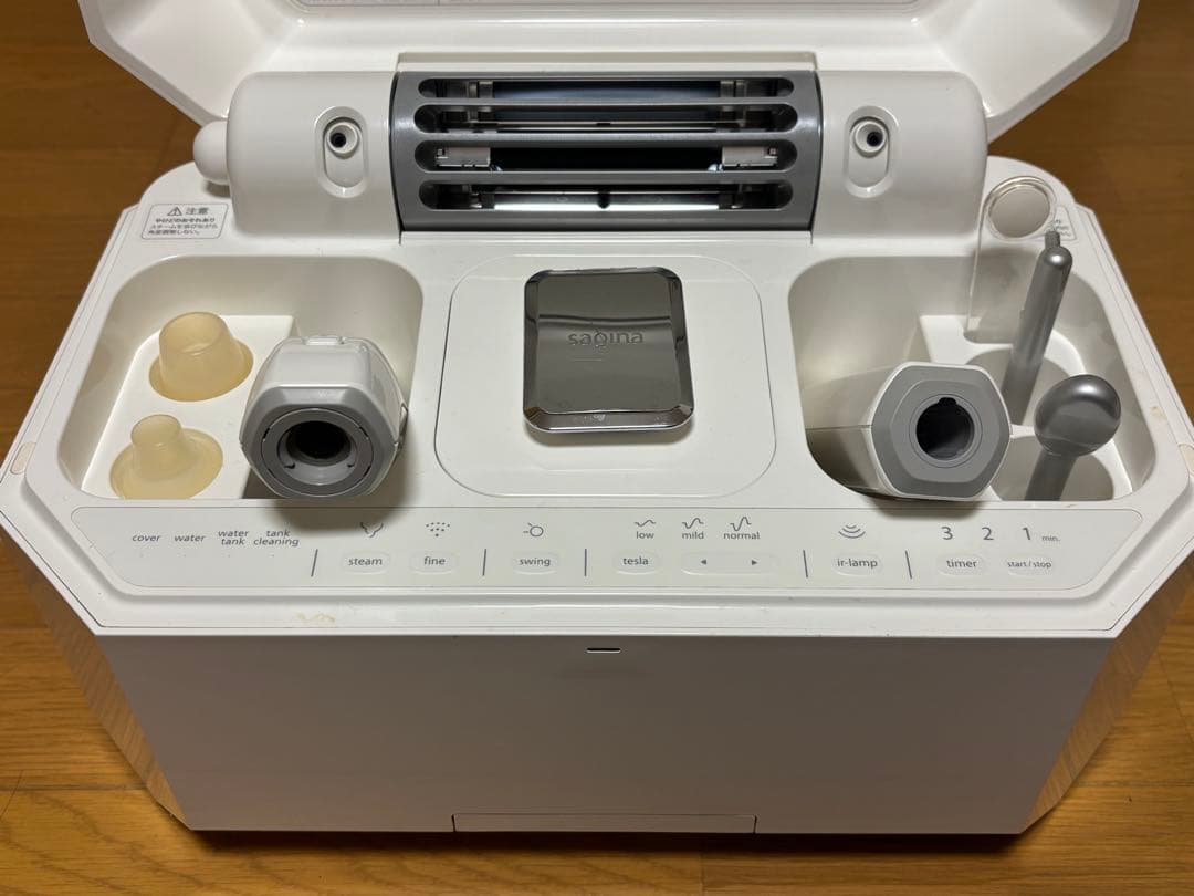 値段交渉有り!SAQINA Lulucieサキナルルシェ美顔器 スチーム、赤外線