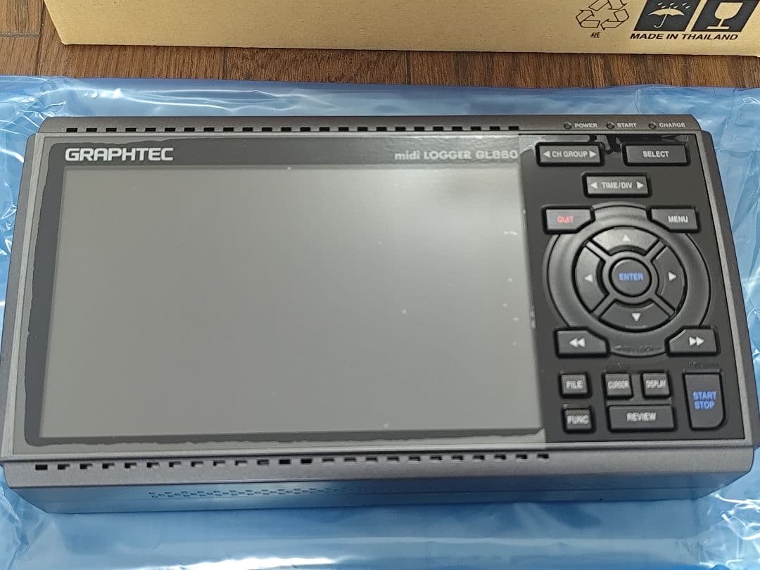 □新品_グラフテック製ロガー_GL860+20chネジ端子台_B-563セット□