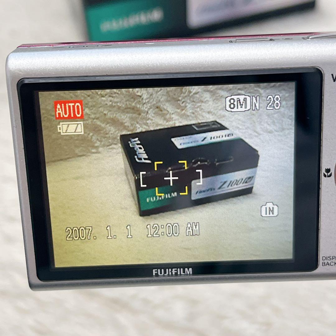 フジフィルム　FinePix Z100fd ピンク 動作確認済