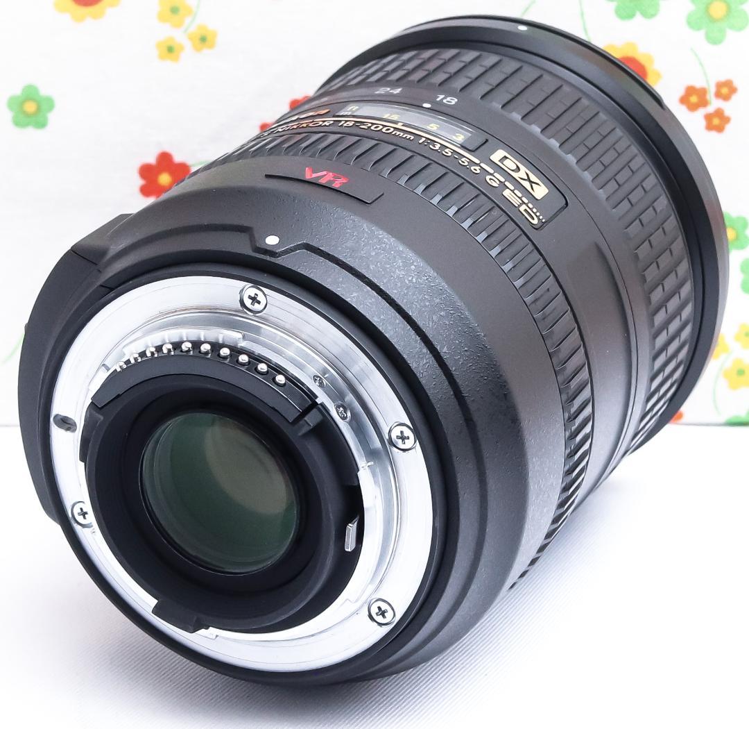 ニコン Nikon AF-S DX 18-200㎜☆近距離から望遠まで！