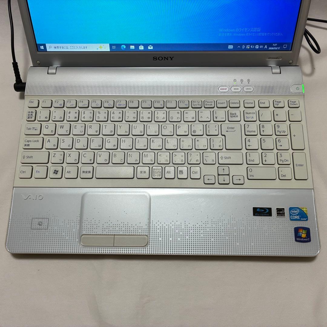 ☆値下げ☆【動作品】SONY ノートパソコン VAIO PCG-71311N