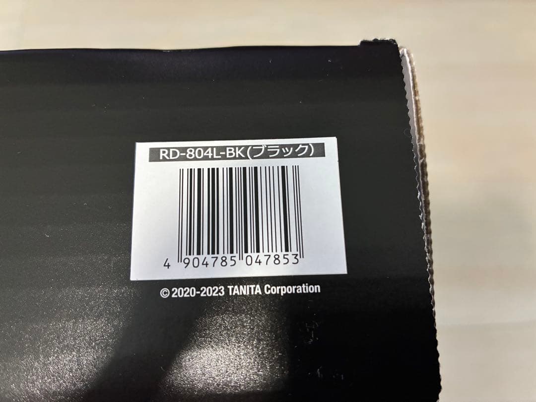 【新品未使用】タニタ RD-804L-BK インナースキャンデュアル 体脂肪計