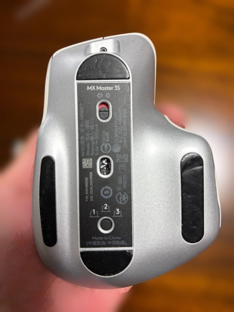 Logitech　MX master 3s ワイヤレスマウス ホワイト