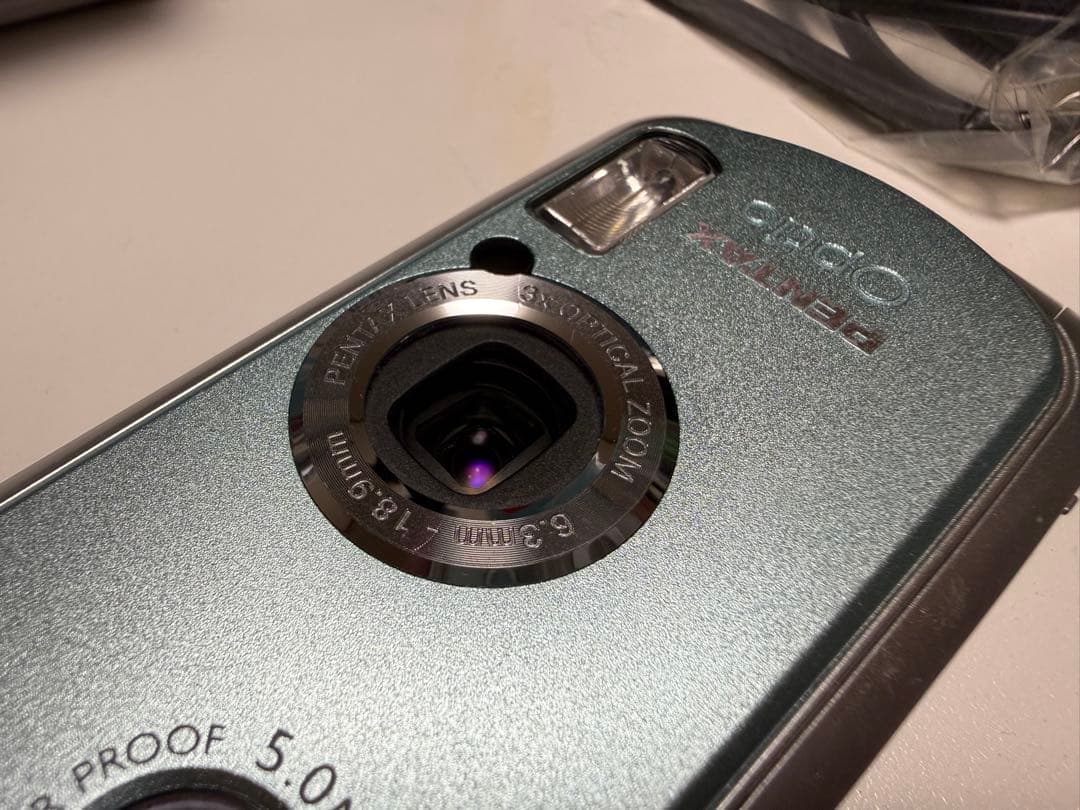 PENTAX Optio WPi オプティオ ラニブルー　箱付き