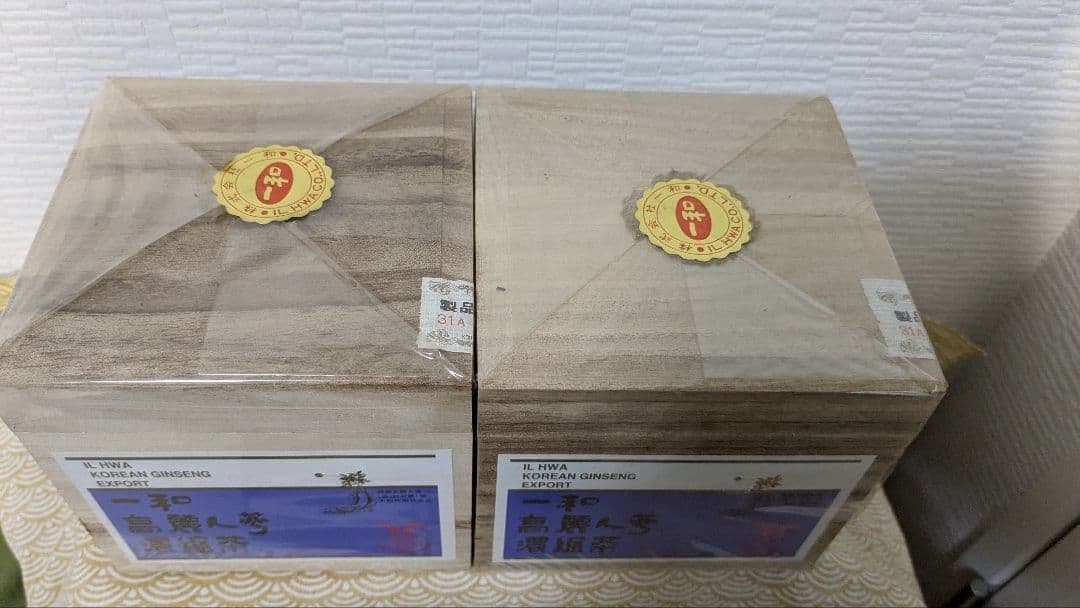 一和高麗人蔘濃縮茶　人蔘茶　300g　２個未開封