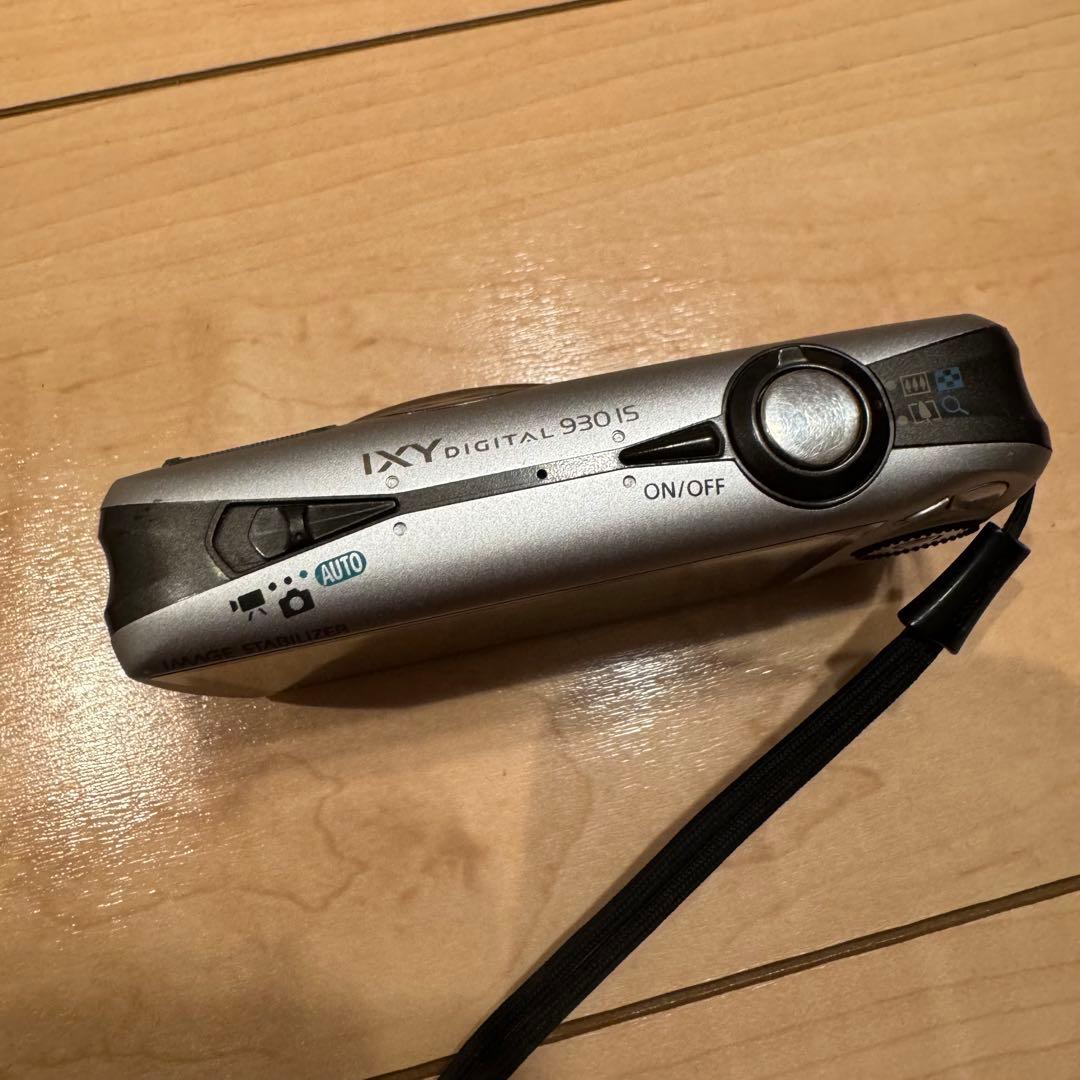 Canon コンデジ IXY DIGITAL シルバー 中古