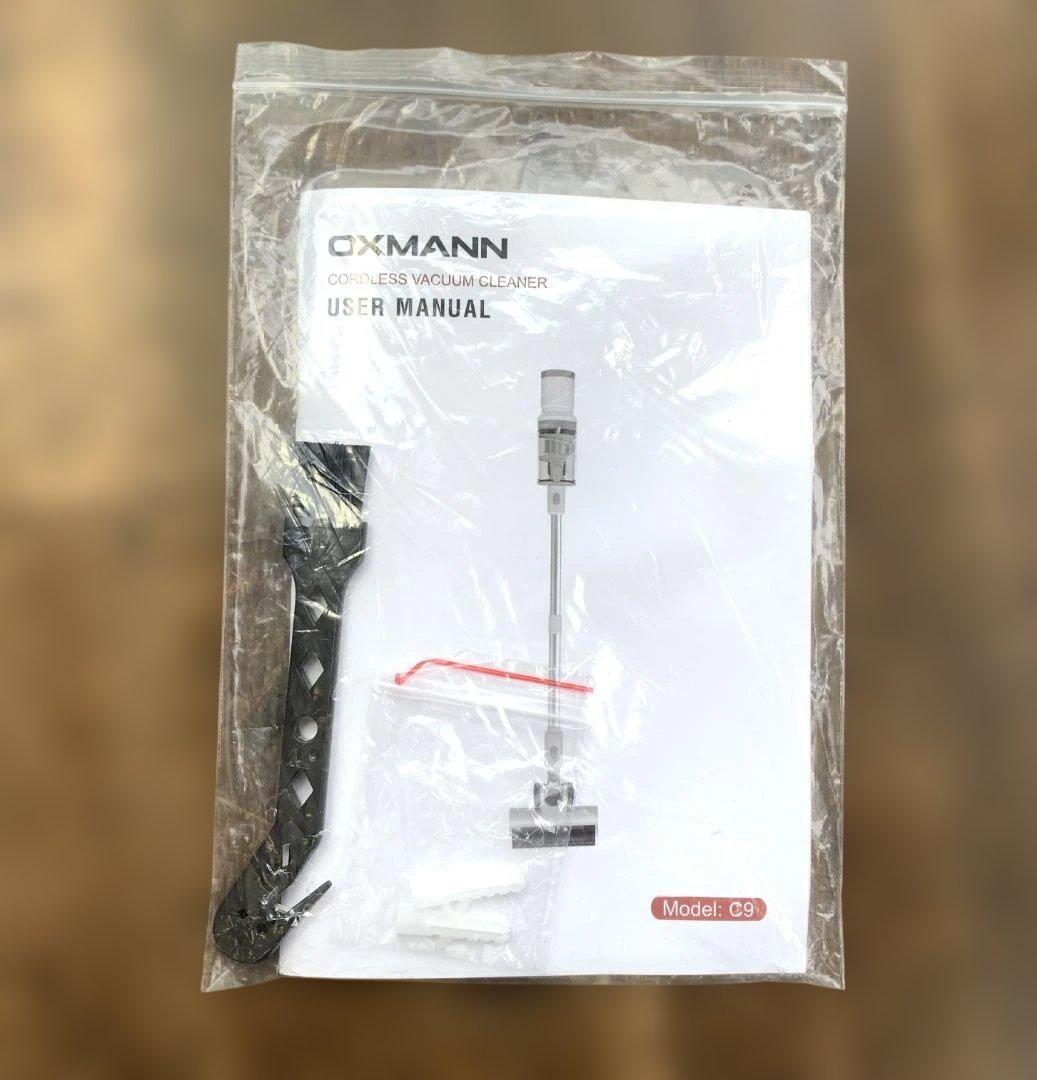 OXMANN サイクロン方式コードレス掃除機 モデルC9 低騒音 マニュアル付き