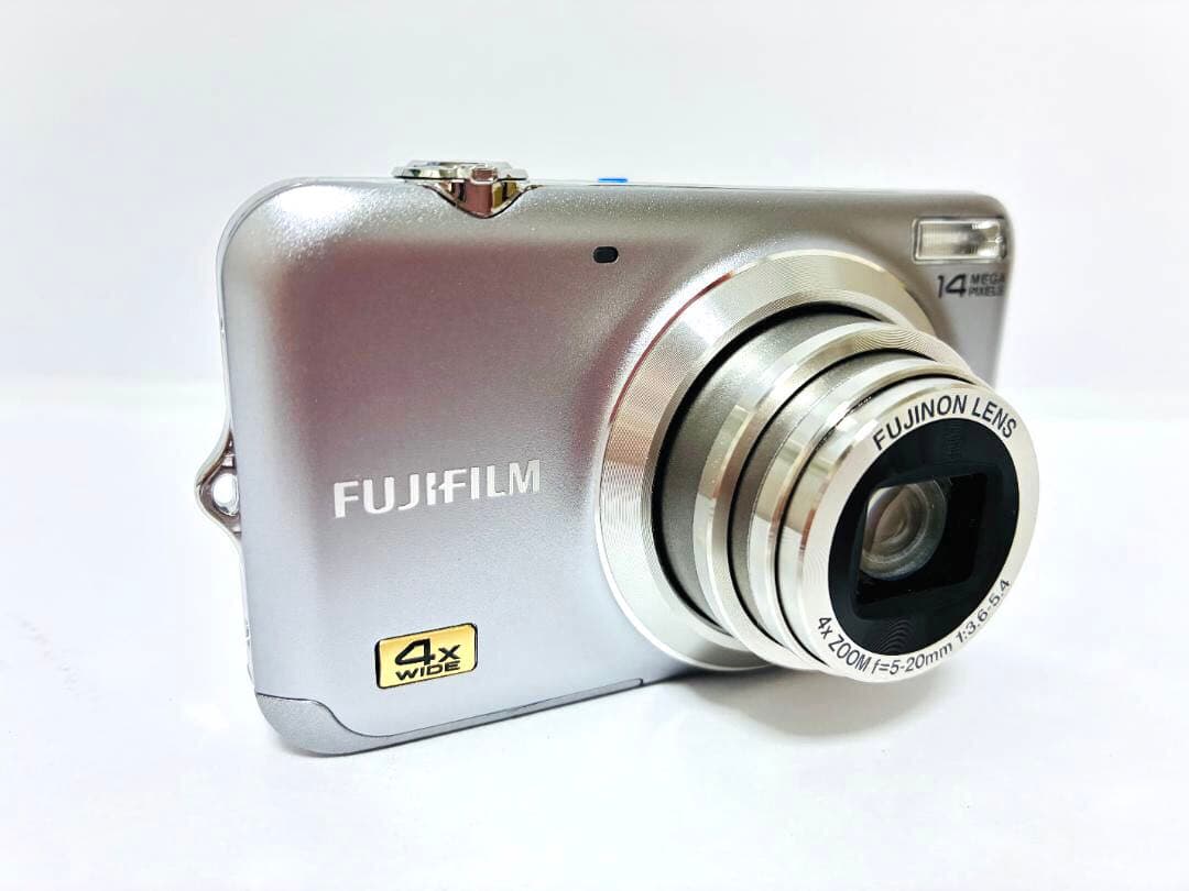 【ほぼ新品・付属品完備】 FUJIFILM FinePix JX180 シルバー