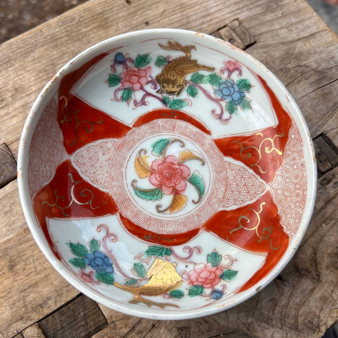 九谷 骨董 皿