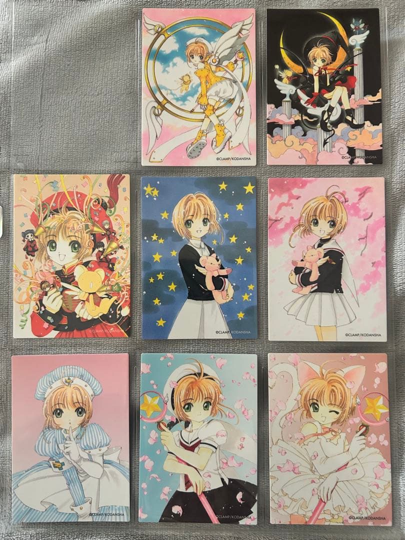 カードキャプターさくら 原作絵 トレーディングカード99枚