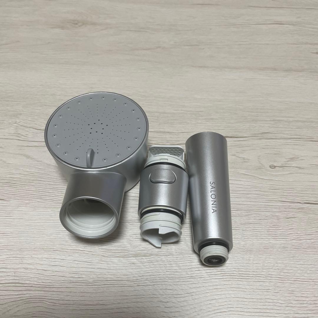 SALONIA シャワーヘッド シルバー