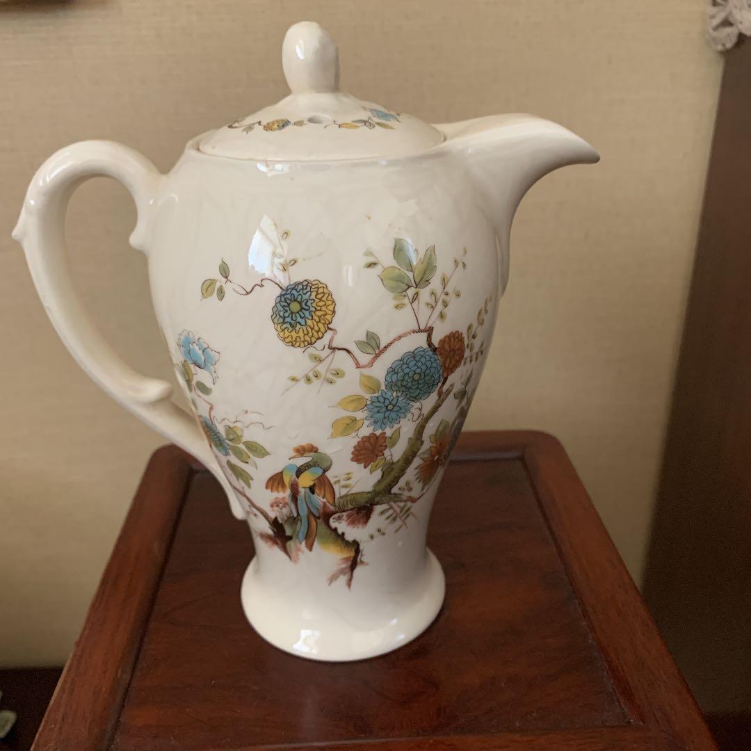 値下げしました　ロイヤルコウルドン　アンティーク　コーヒー、ティーポット