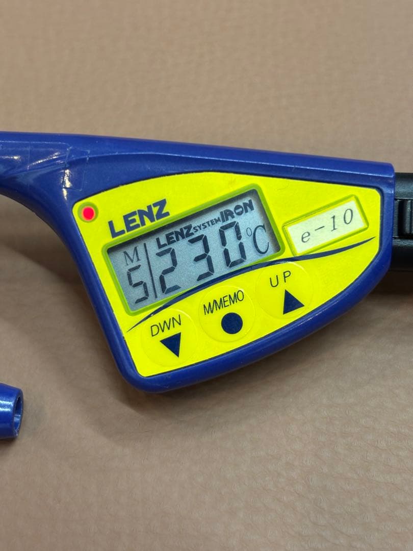 新品未使用品　LENZ e-10レンツアイロン5角10㎜　ロッド最新モデル