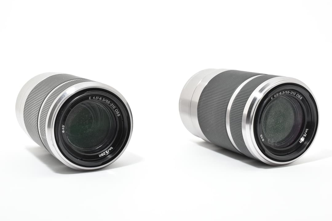 SONY 2本まとめE55-210mmF4.5-6.3SEL55210
