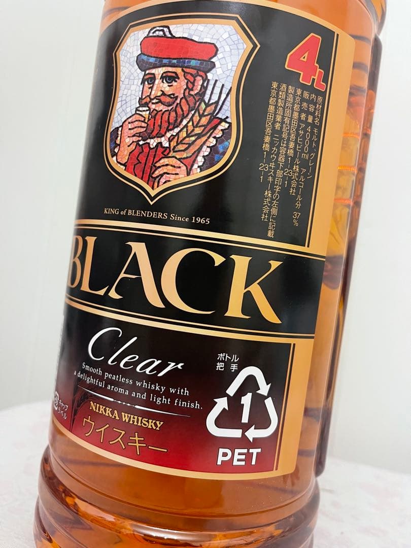 NIKKA BLACK Clear ウイスキー 4L