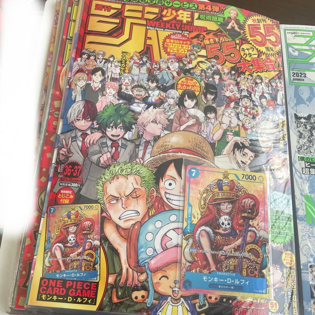 ワンピースカード ジャンプ 付録 11枚セット