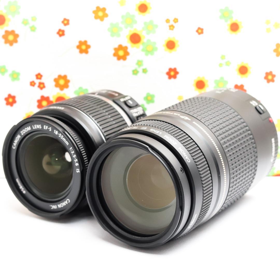 Canon EOS 7D ☆ダブルレンズ！☆スマホに転送☆動きも背景も美しく