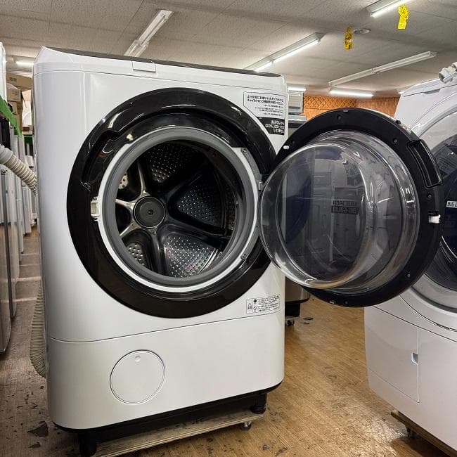 地域限定送料無料　美品 日立 ドラム式洗濯乾燥機 BD-NBK120E