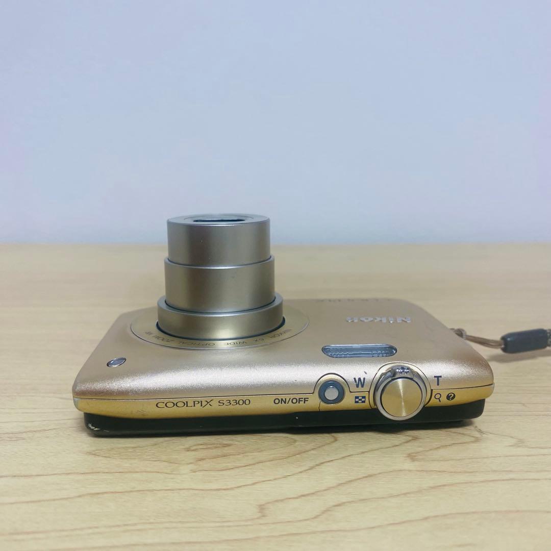 Nikon COOLPIX S3300 ゴールド デジタルカメラ