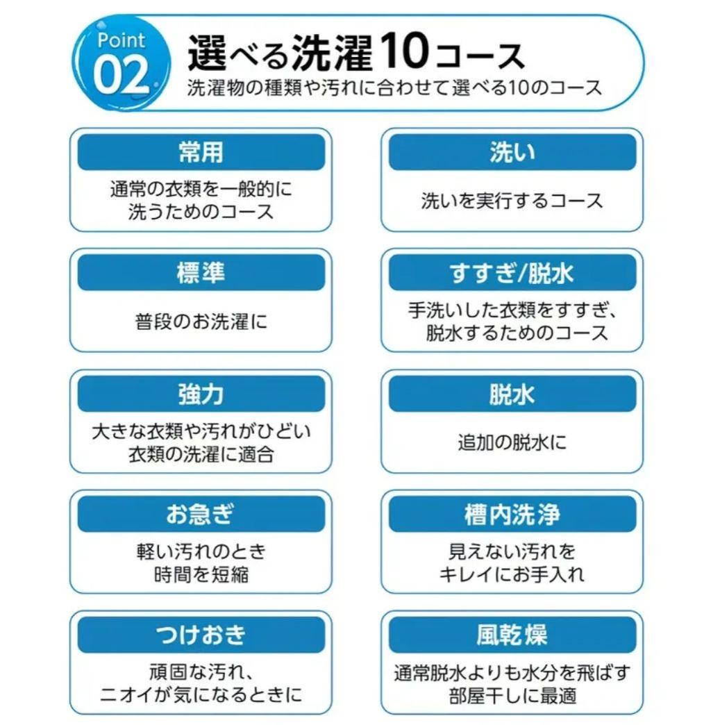 その他 Compact Vertical Washing Machine, 3kg