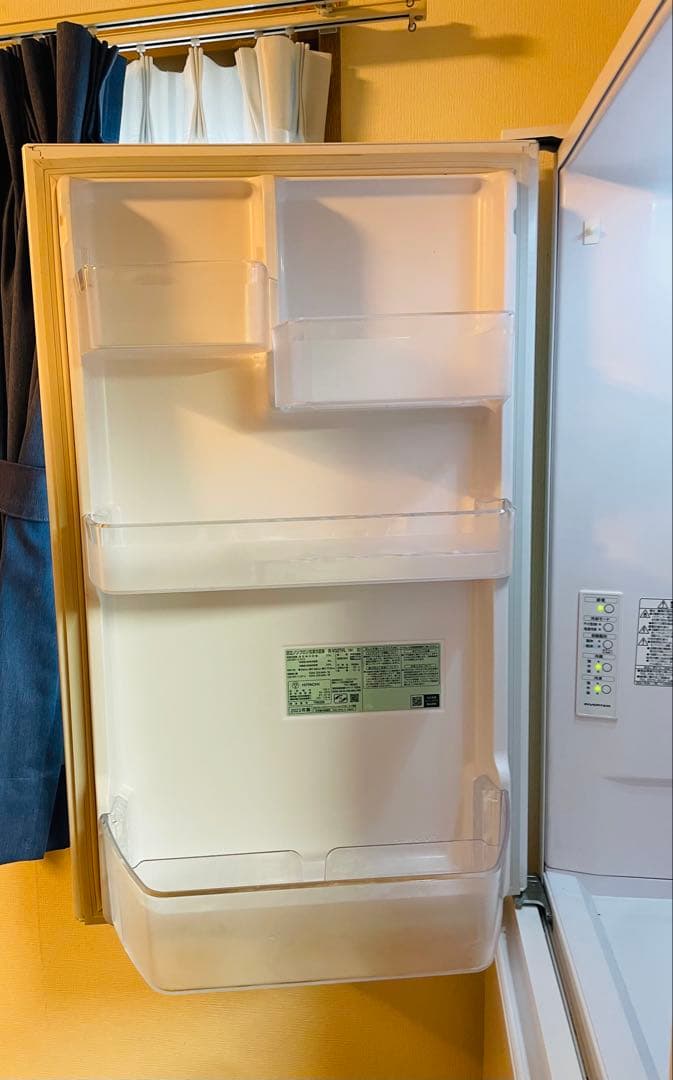 日立 冷蔵庫 315L R-V32TVL (W)2023年製 美品 左開き