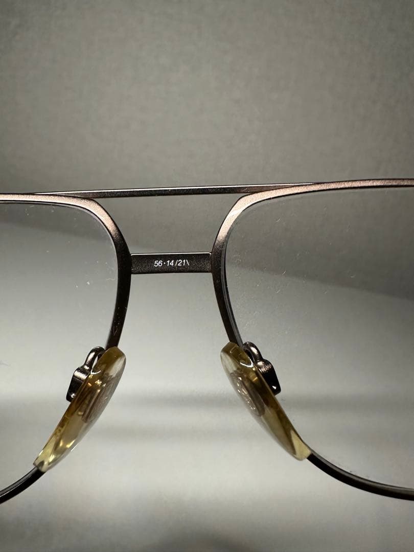 90s ヴィンテージ RODENSTOCK ライスパターン メガネ ツーブリッジ