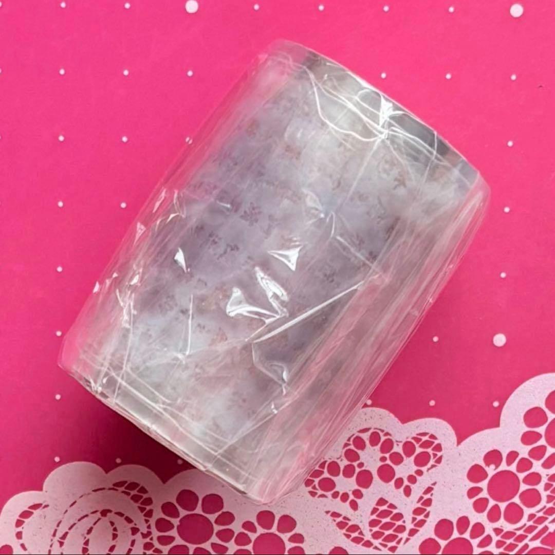 PET 文染 ダイカット加工 5.5cm×5m 海外マスキングテープ
