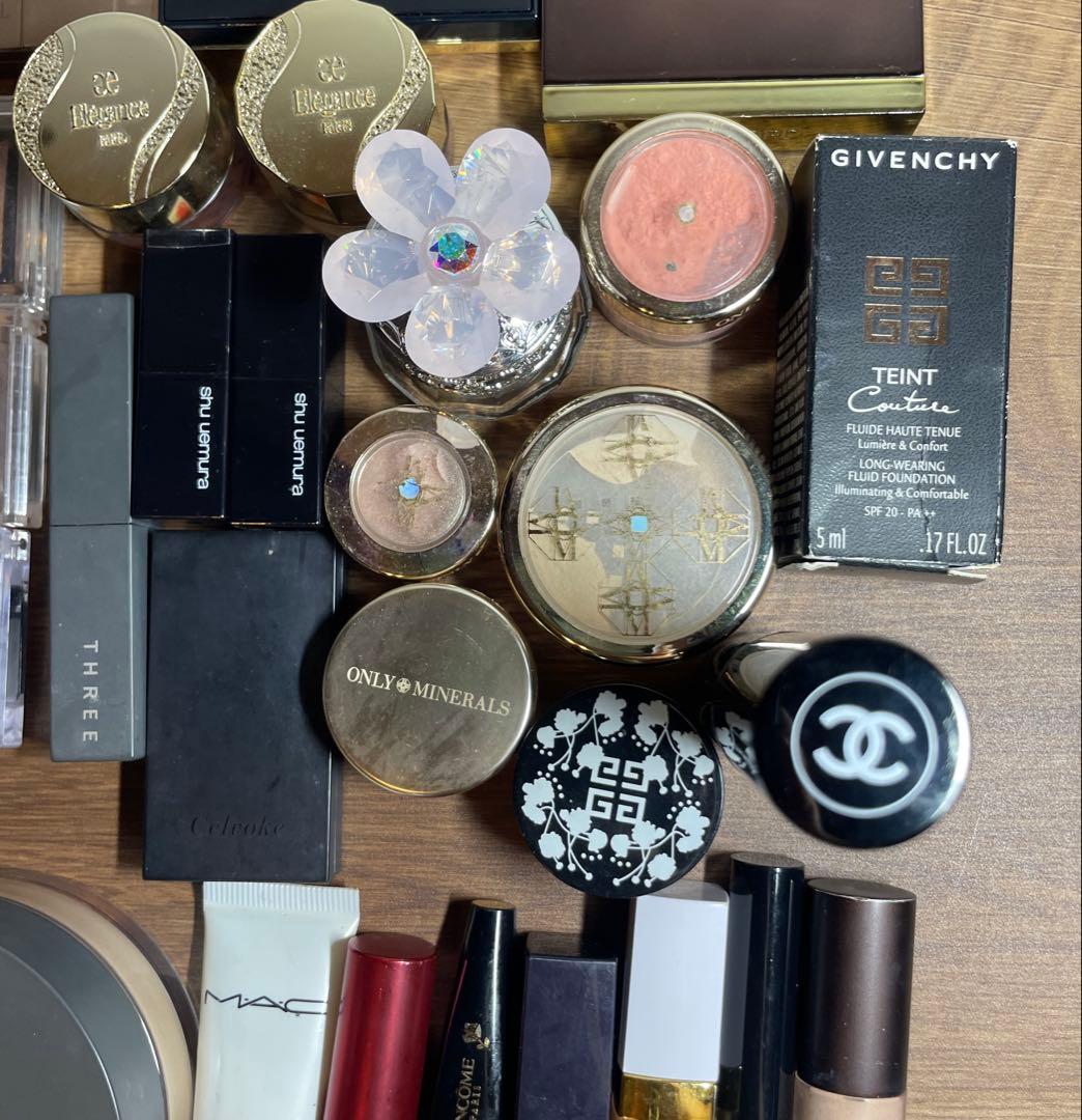 デパコス まとめ売り CHANEL THREE SUQQU GIVENCHY