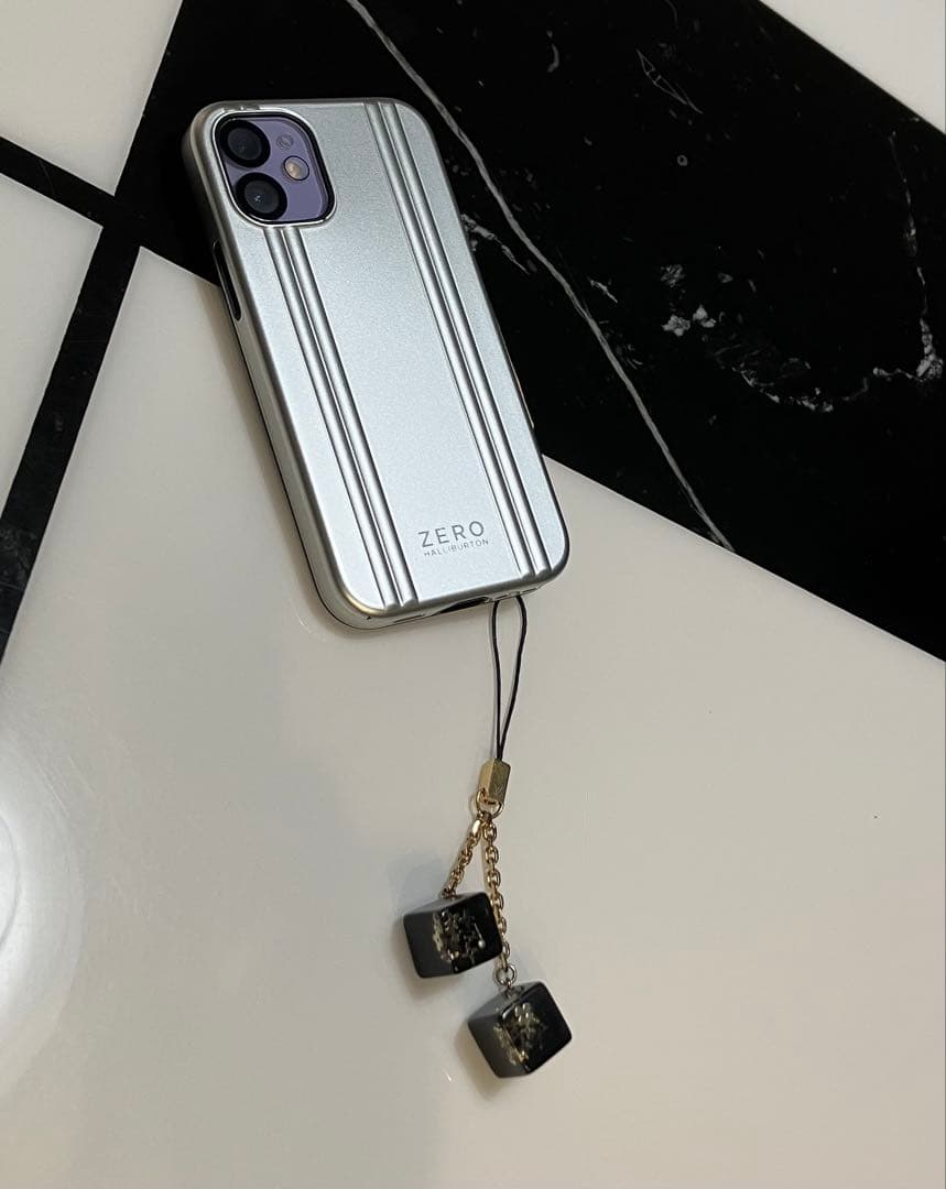 ルイヴィトン アクセソワール　テレフォンヌ　ストラップ　チャーム　ブラック