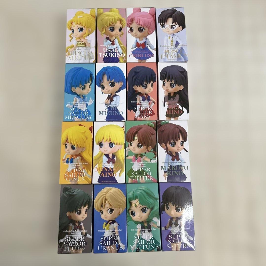 Qposket セーラームーン 16体セット