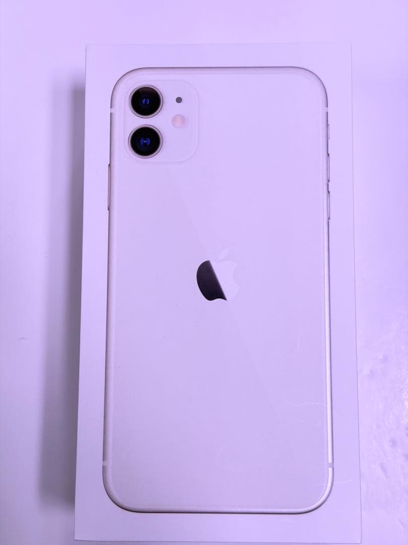 【美品】iPhone 11 ホワイト 64GB