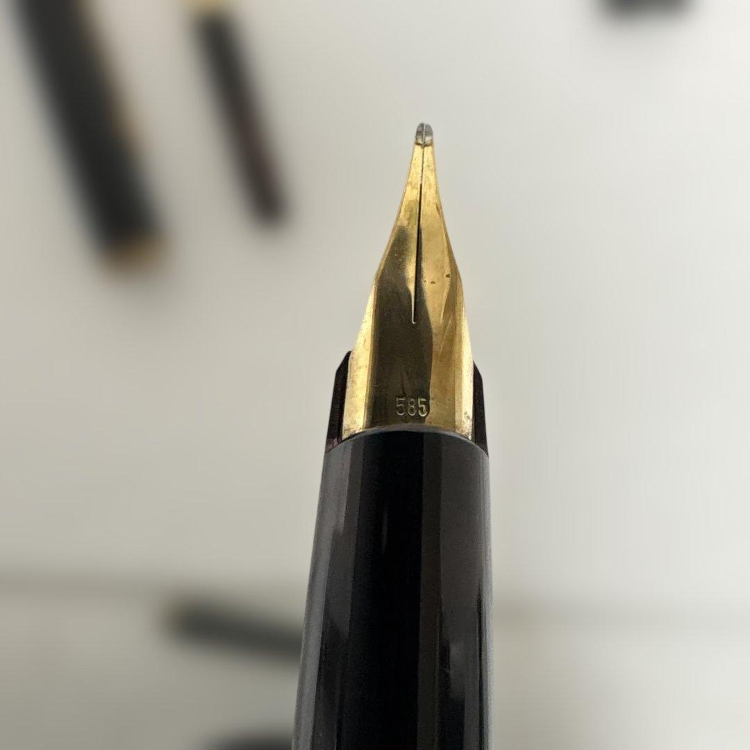 グ*ン様 MONT BLANC 585 14K 万年筆 黒 インクカートリッジ×