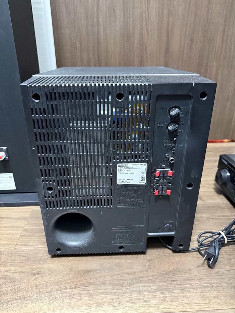 美品　SONY SA-CS9 スピーカー ブラック