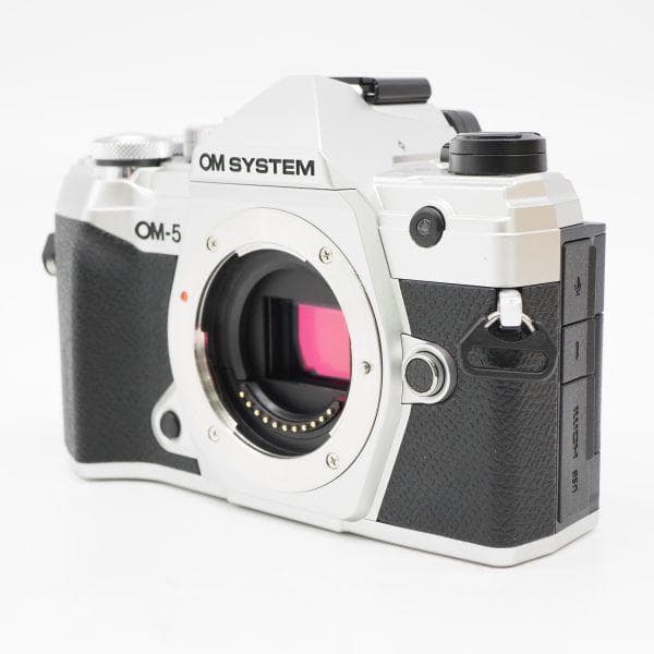 元箱付き！ショット数4,024!■ほぼ新品■ OLYMPUS OM-5 シルバー