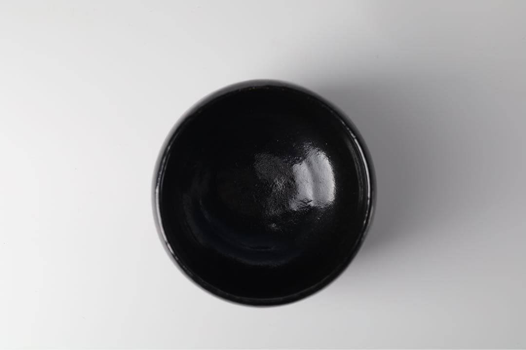 黒樂　のんこう写　稲妻