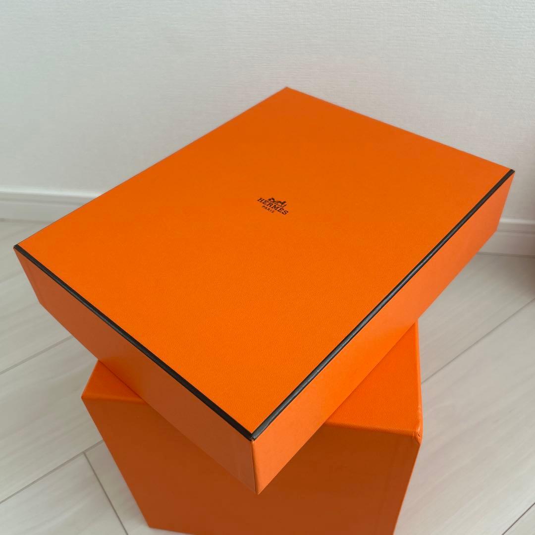 値下げ　エルメス　HERMES ピコタン18 PMオレンジボックス　おまけの箱付