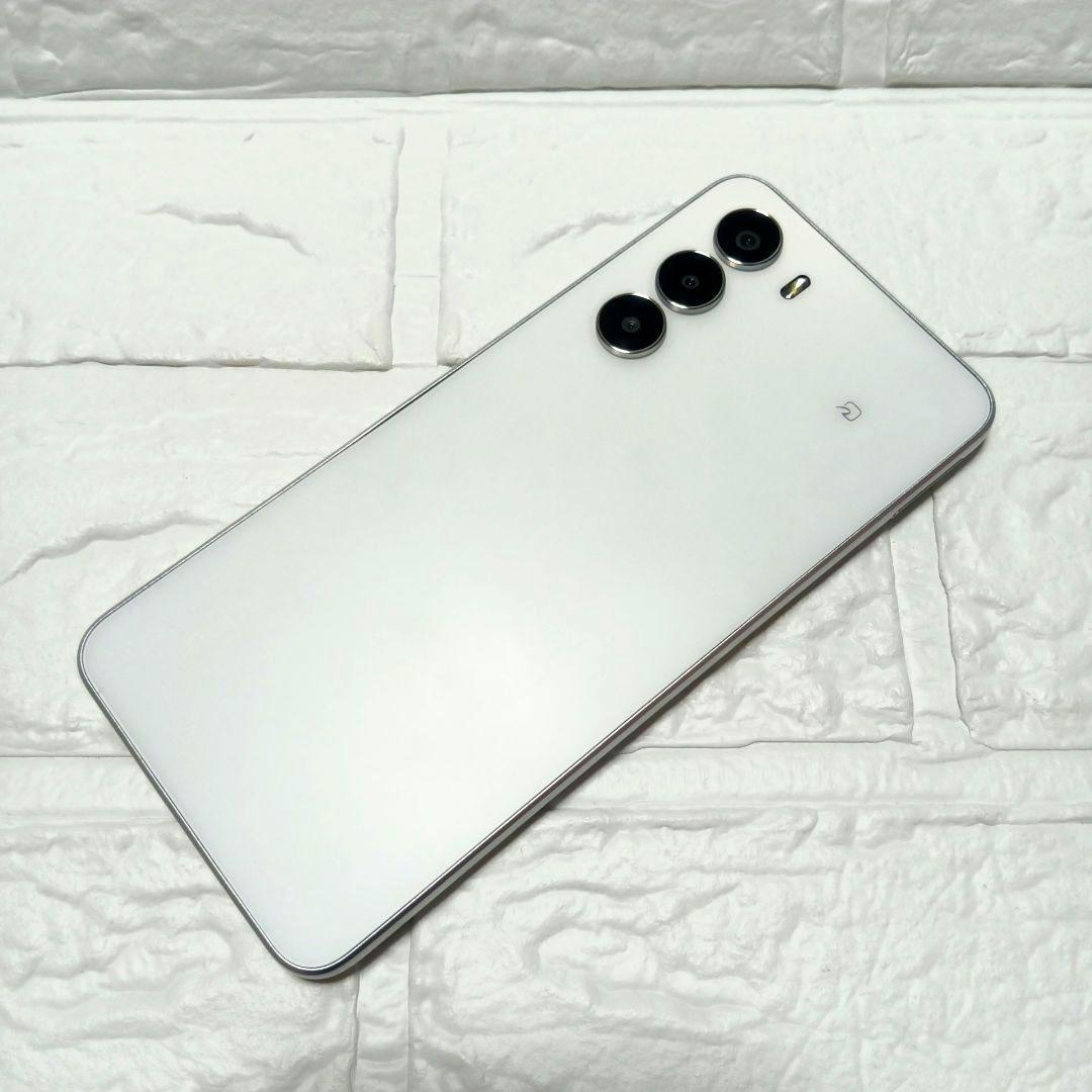 【美品】Y!mobile nubia S 5G 403ZＴヌビア　白　フィルム付