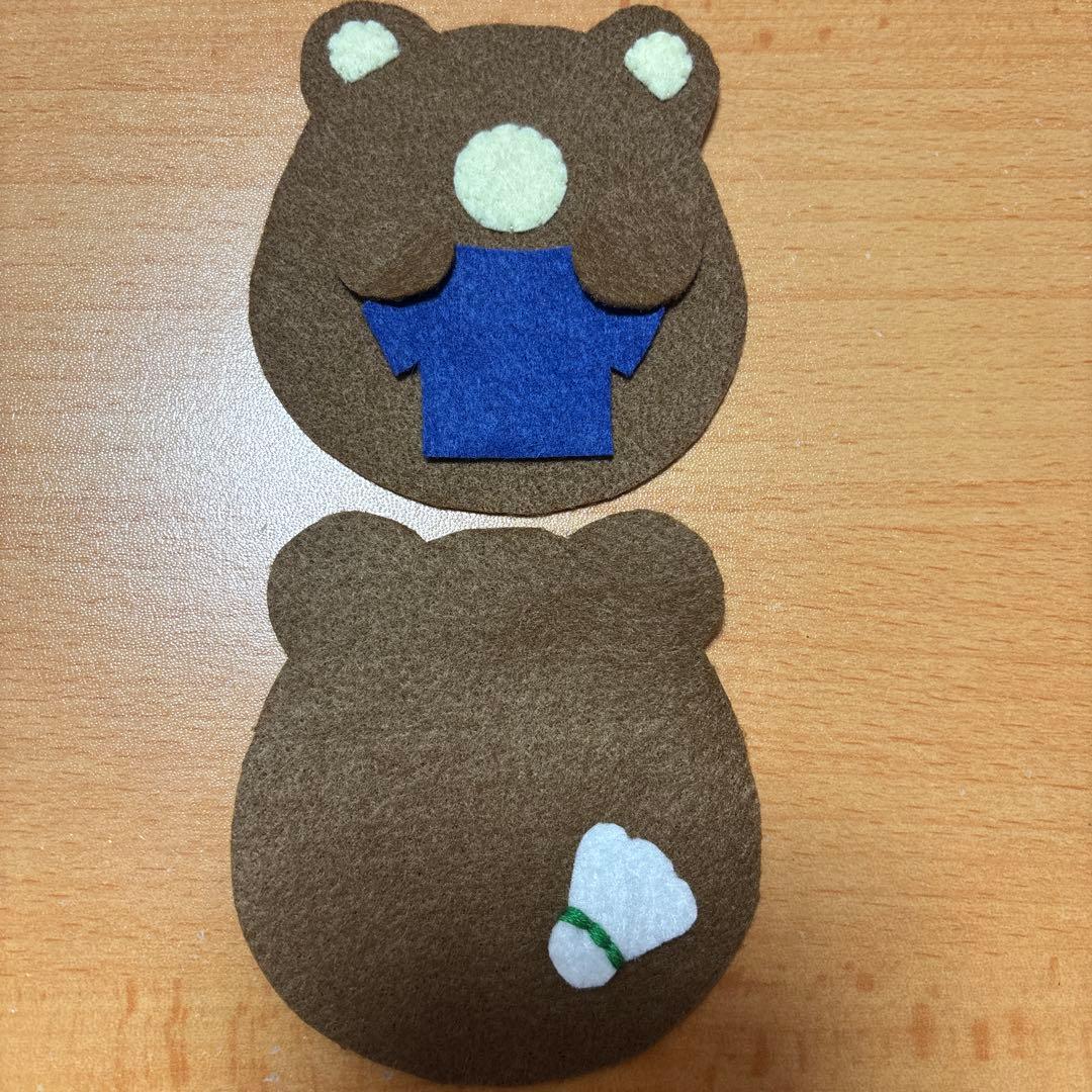 元ちゃんページ　部活お守り　フェルトお守り