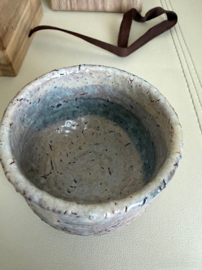 萩焼　大和努作　ぐい呑み