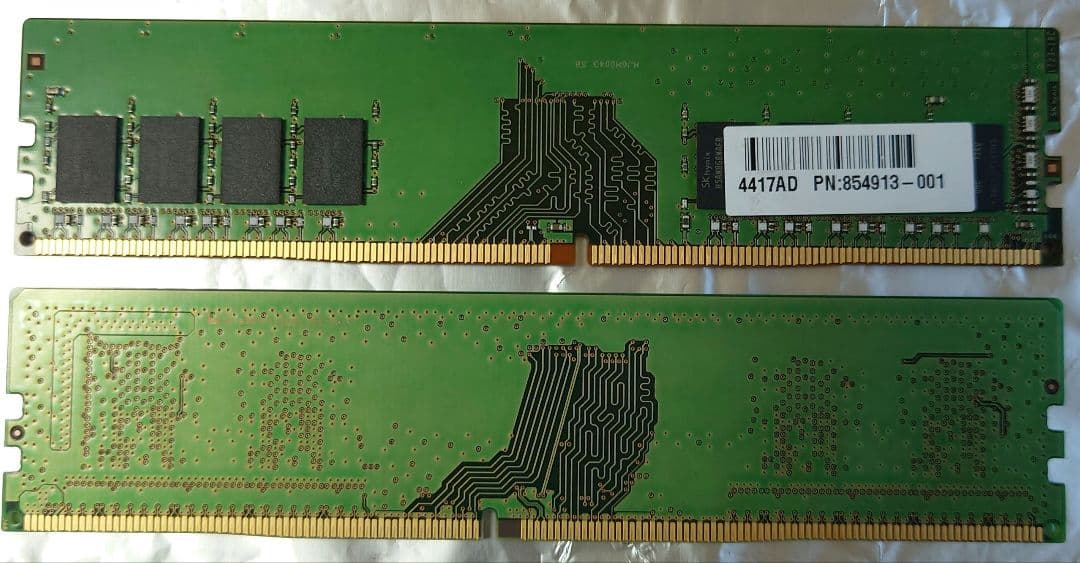 8GB DDR4 メモリ 2枚セット