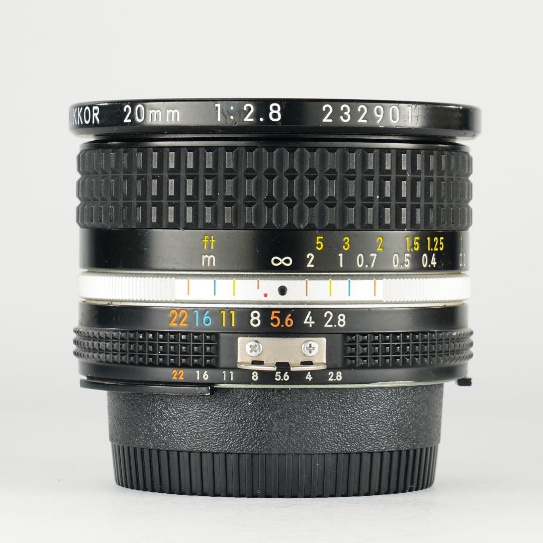 【テスト済】Nikon Ai-s Nikkor 20mm F2.8 901