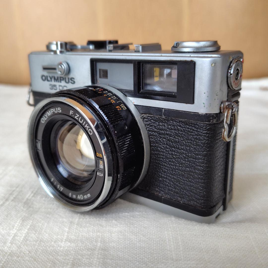 OLYMPUS コンパクトカメラ 35DC 40mmF1.7、専用ケース付き