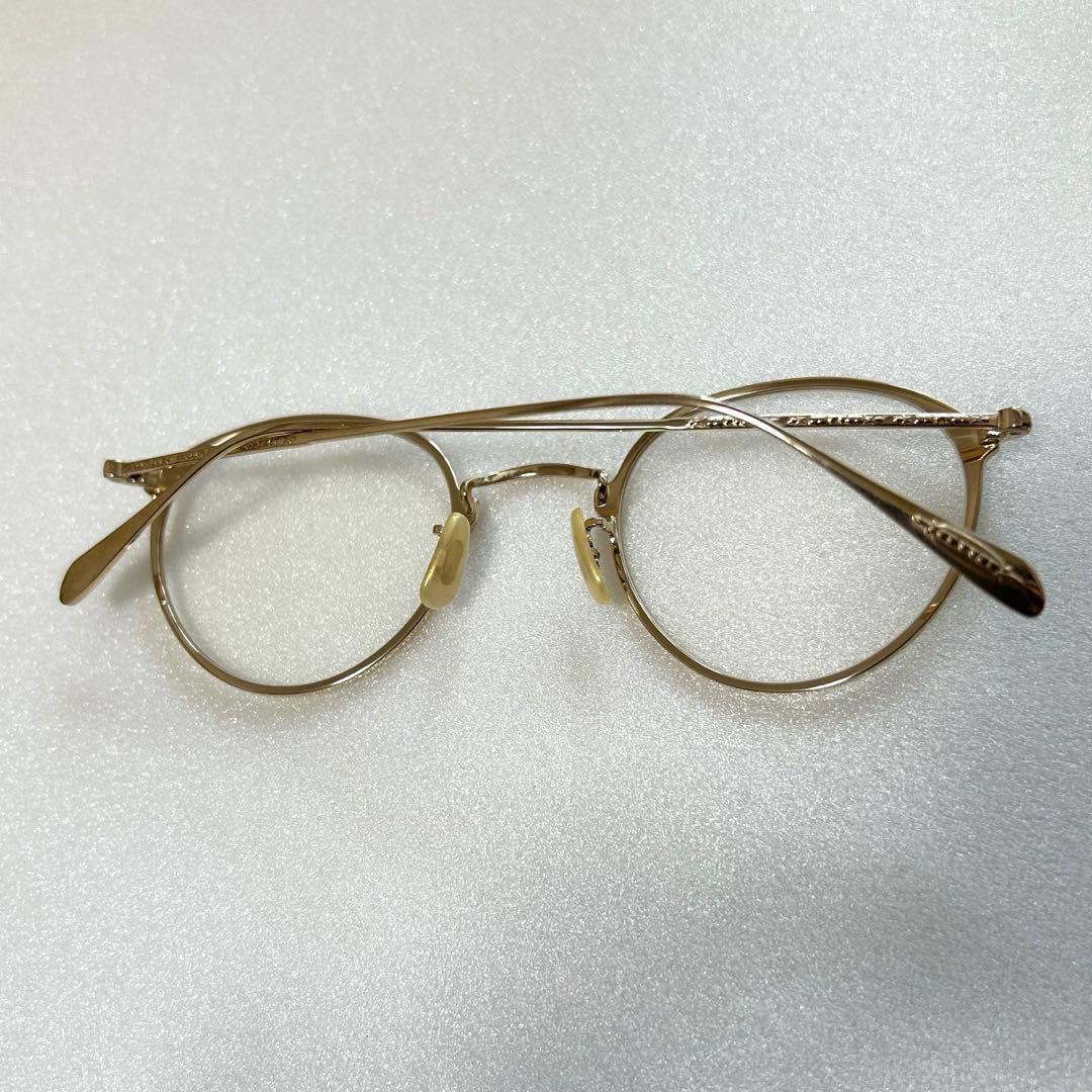 【美品】OLIVER PEOPLES DAWSON WHTG ドーソン