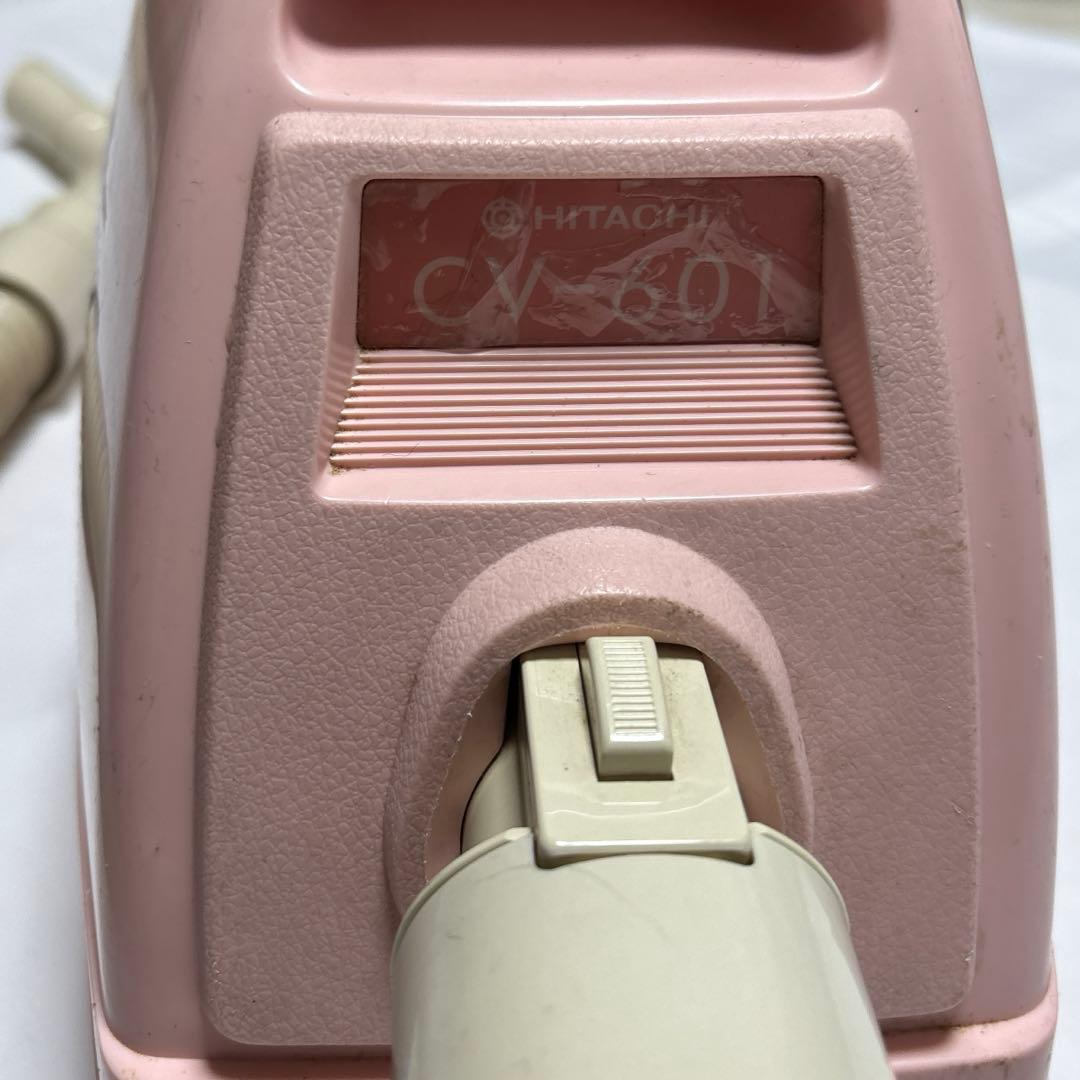 ⚫︎HITACHI/日立　電気掃除機　CV-601/昭和レトロ/1988年製造