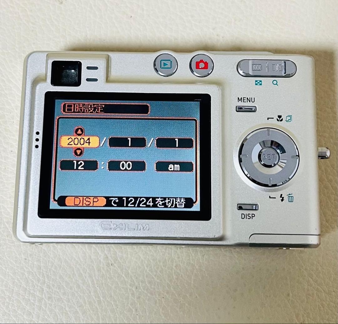 【動作品】CASIO EXILIM EX-Z40 コンパクトデジタルカメラ