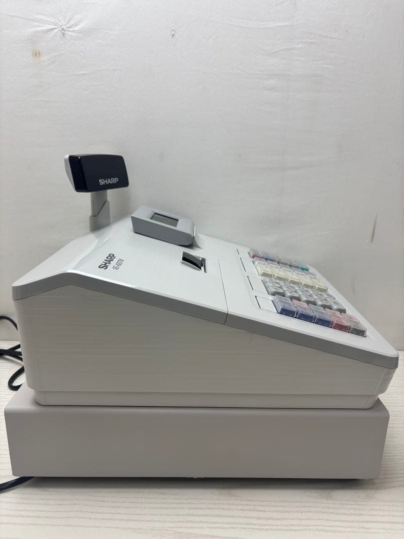 SHARP XE-A207W レジスター シルバー