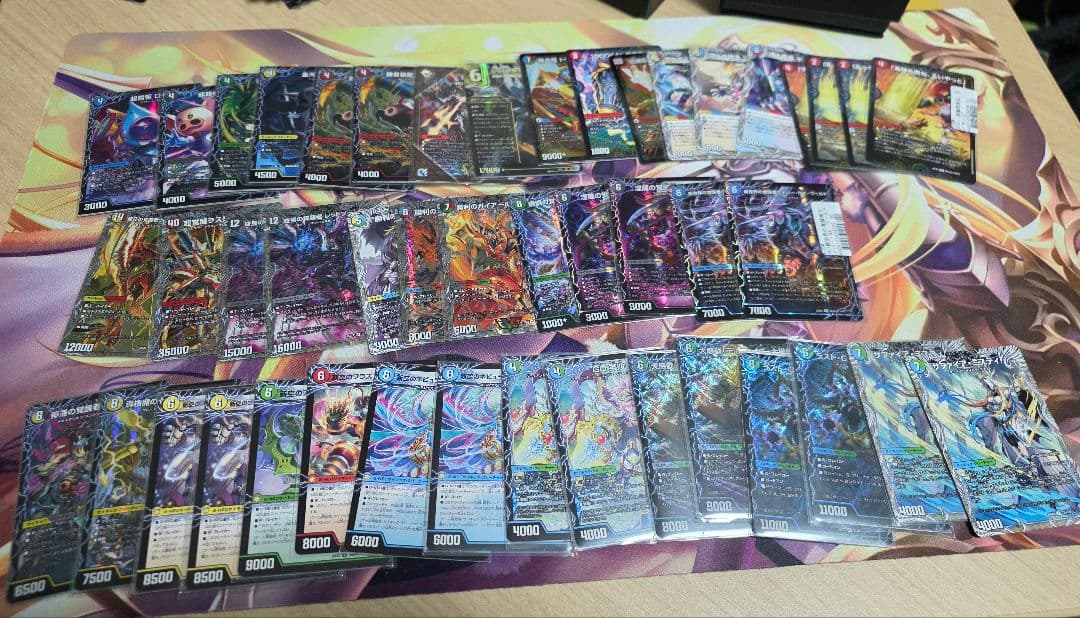 デュエルマスターズ　デュエマ　引退品　　プレイマット　プワソン　ミラクルステラ