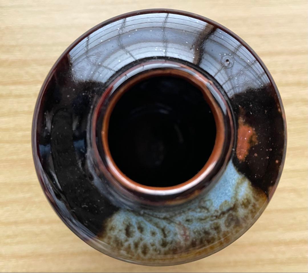 【未使用】茶道具　茶入　肩衝　仕覆