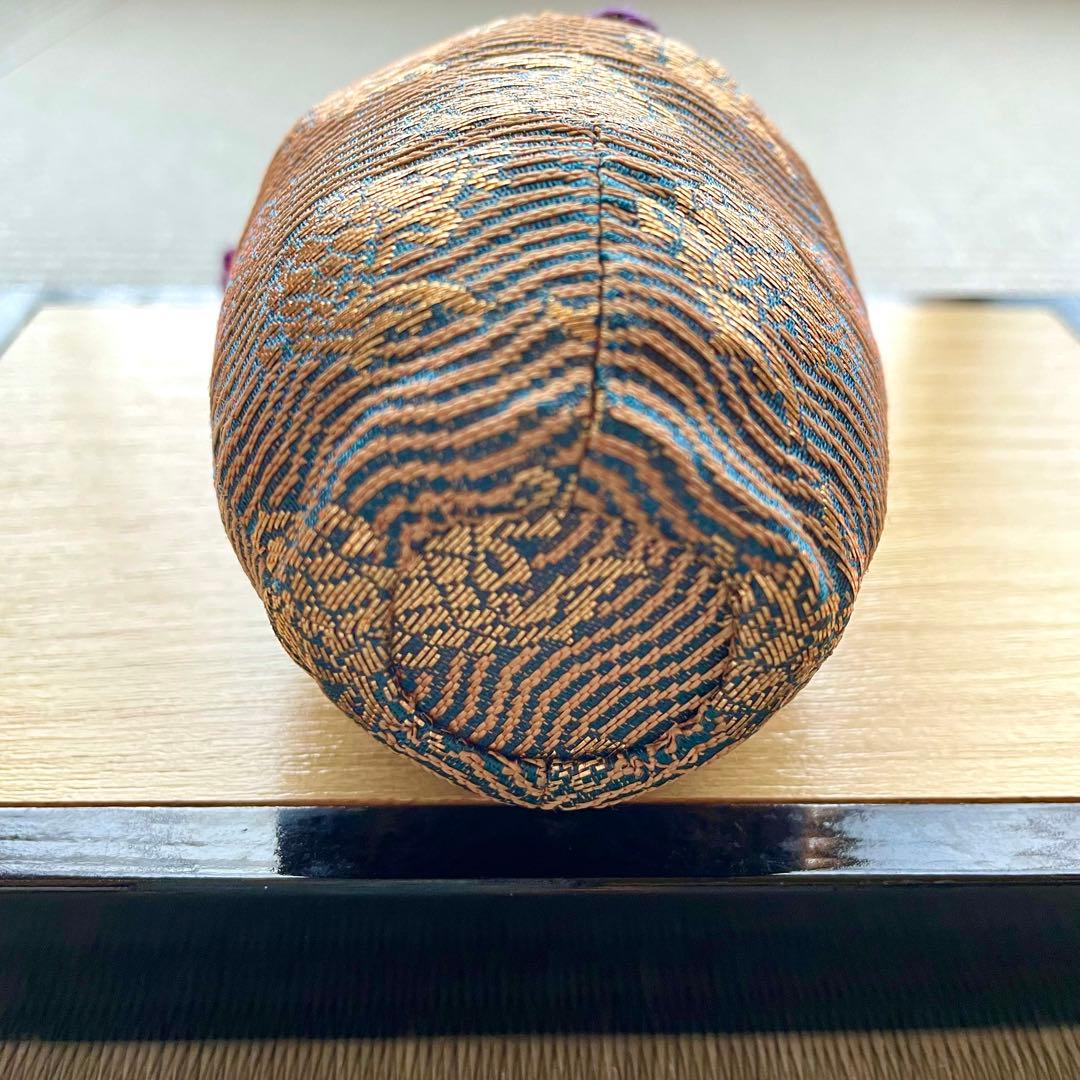 【未使用】茶道具　茶入　肩衝　仕覆