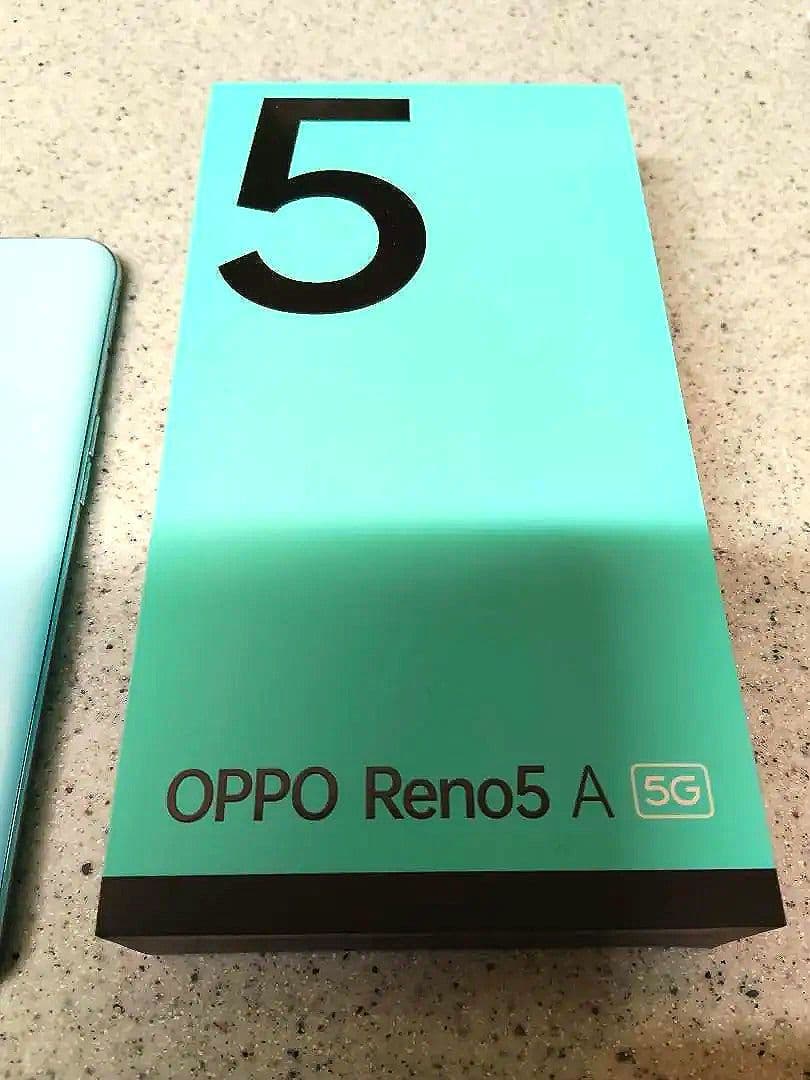 OPPO Reno5 アイスブルー 本体